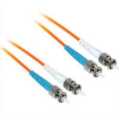 Legrand-36376 Assemblage de câble à fibre optique 15m ST-ST 50/125 OM2 Duplex Multimode Fiber Optic Cable - Low Smoke Zero Halogen LSZH - Orange