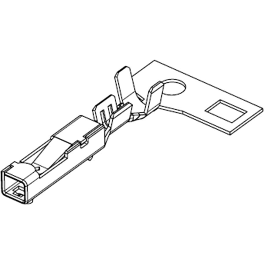 Molex-503978002 Steckverbinderanschlüsse Wire-to-Board Crimp Terminal, Female