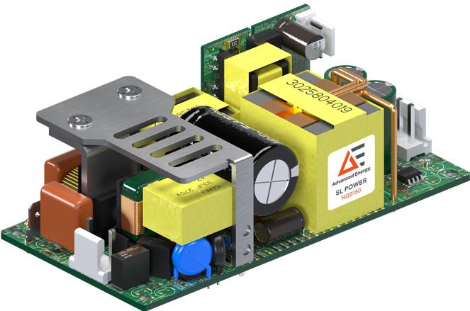 SL Power / Advanced Energy-NGB150S12K Suministro de energía de AC a CC AC/DC Power Supply Single-OUT 12V 10(Convection)A/12.5(Forced Air)A 150W 8-Pin