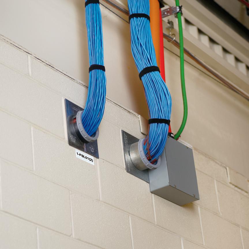 Panduit-C100X050APT Beschriftungen Labels Panel Label White 25.4x12.7mm