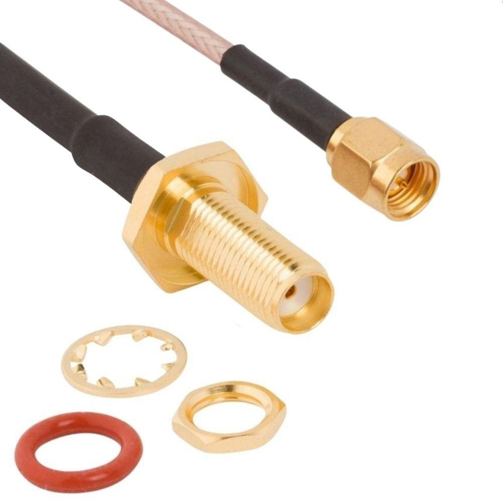 Amphenol RF-095-902-569-M050 Kabelbaugruppen Koaxial Cable Assembly Coaxial 0.5m SMA to SMA F-PL