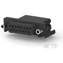 TE Connectivity-5747460-5 D-超小型连接器 Conn D-Sub SKT 15 POS 1.37mm Solder RA Thru-Hole 15 Terminal 1 Port Package
