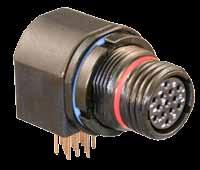 Glenair-801-023-07M6-4PA Connector Circular Conn Circular PIN 4 POS Solder RA Jam Nut 4 Terminal 1 Port