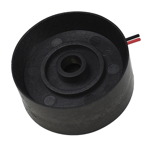 Same Sky (formerly CUI Devices)-CPS-3314-90L095 Indicadores de audio y alertas Audio Buzzer Piezo 18Vp-p 30Vp-p 20mA 24Vp-p 90dB Panel Mount Wire Lead Tray