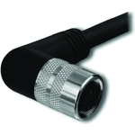 Connecting Cable, for the connection of M8 sensor/actuator boxes, 14-Pole, M16 Socket, angled, one free Cable end, 10 m
