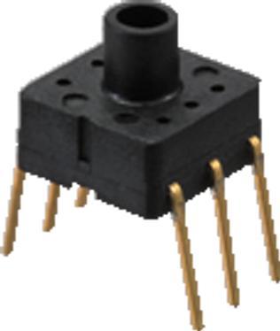 Panasonic-ADP5120 Drucksensor für die Leiterplattenmontage Pressure Sensor 0.5V to 4.5V 0kPa to 25kPa Gage 6-Pin DIP