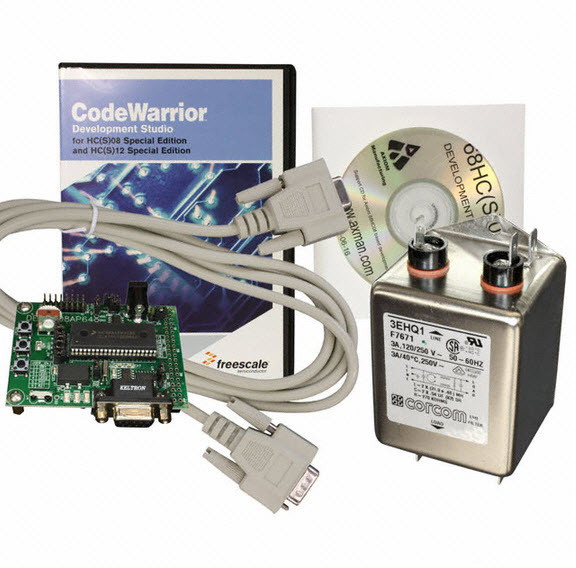 NXP Semiconductors-DEMO908AP64E Embedded System Development Boards and Kits 68HC08/68HC908 Microcontroller Evaluation Kit