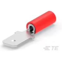 TE Connectivity-66023-2 Steckverbinderanschlüsse Quick Disconnect Terminal 16-22AWG Copper Alloy Red M 23.11mm Tin Carton