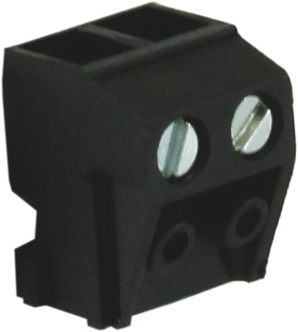 CamdenBoss Ltd-CTB1302/2 Steckverbinder, Klemmenblöcke 5mm Pin Pluggable Terminal Block Black 2 Way