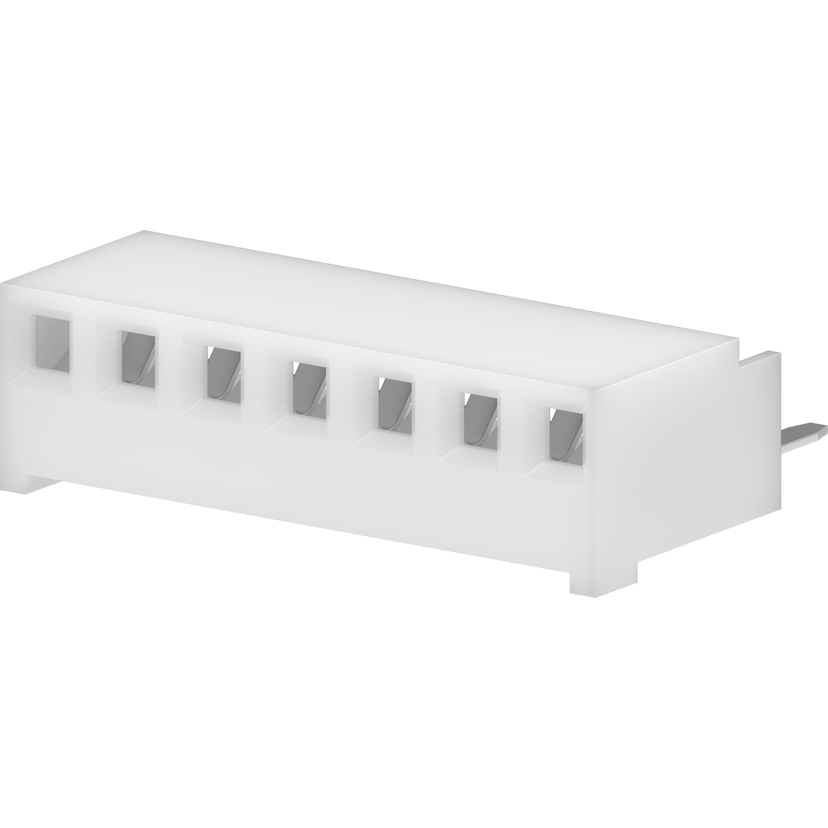 Molex-0022027073 连接器插头及 PCB 插座 Conn Socket Strip RCP 7 POS 2.54mm Solder ST Top Entry Thru-Hole KK Tray