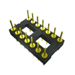 Conn DIP Adapter HDR 28 POS 2.54mm ST Thru-Hole Tube
