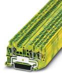 PHOENIX CONTACT-3031267 连接器接线板 Conn Ground Modular Terminal Block 3 POS Spring Cage T DIN Rail