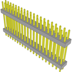 Conn Board Stacker HDR 40 POS 2mm Solder ST Top Entry Thru-Hole Bulk