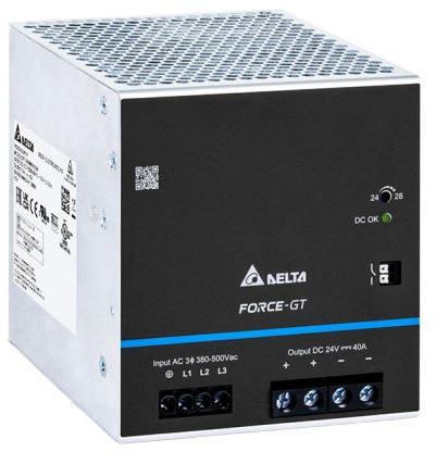 Delta Electronics-DRF-24V960W3GBA AC to DC Power Supplies AC/DC Power Supply Single-OUT 24V 40A 960W 8-Pin
