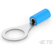 TE Connectivity-8-328999-1 Terminales del conductor Ring Tongue Terminal 14-16AWG Copper Blue 30.94mm Tin Loose