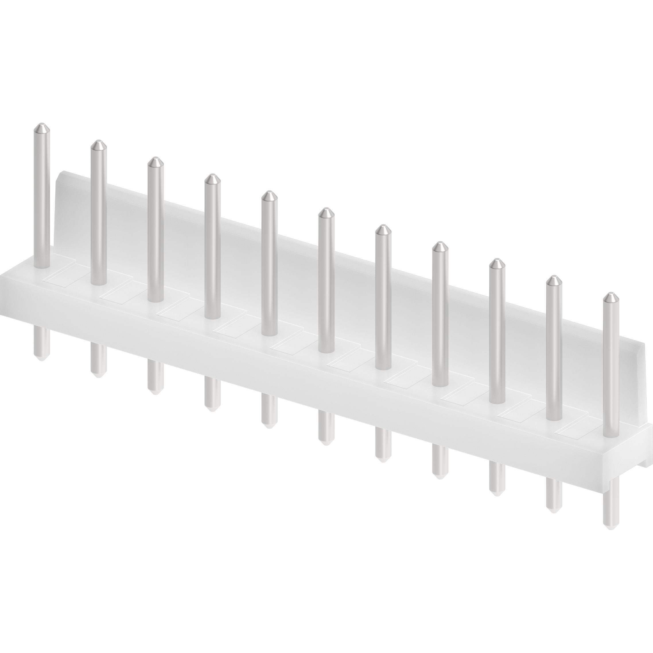 Molex-0010085111 Cabezales del conector y receptáculos PCB Conn Wire to Board HDR 11 POS 5.08mm Solder ST Thru-Hole KK Bag