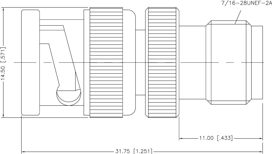 Amphenol RF-APH-BNCP-TNCJ 射频连接器 Conn BNC-TNC Adapter 0Hz to 4GHz 50Ohm ST PL/RCP Gold