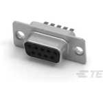 Conn D-Sub SKT 9 POS 1.37mm Solder Cup ST Cable Mount 9 Terminal 1 Port Tray