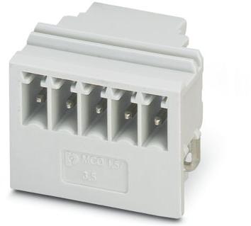 PHOENIX CONTACT-MCO 1.5/ 5-G1L-3.5 KMGY Steckverbinderleisten und Leiterplattenbuchsen Conn Wire to Board HDR 5 POS 3.5mm Solder RA Thru-Hole