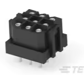 TE Connectivity-1-207526-0 Connector Rectangular Conn Rectangular SKT 9 POS 5mm Solder ST Thru-Hole Tray
