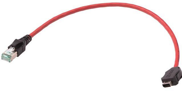 HARTING Technology Group-33480147825005 Cable Assembly Other Cable Assembly Round 0.5m 26AWG IX Industrial Connector to RJ-45 10 to 8 POS M-M IDT-IDT ix Industrial®