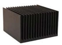 Advanced Thermal Solutions-ATS015015005-SF-4D Dissipatore Heat Sink Passive BGA Straight Adhesive Aluminum 38.56°C/W Black Anodized