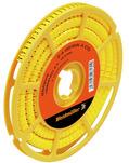 Weidmuller-1568261508 Kabelmarkierungen Cable Markers Pre-Marked Polyvinyl Chloride Yellow