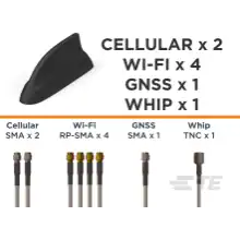 TE Connectivity-L000423-04 Antenne Antenna Sharkfin 4.8dB Gain 7125MHz Carton