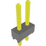 Conn Unshrouded Header HDR 2 POS Solder ST Top Entry Thru-Hole Bulk