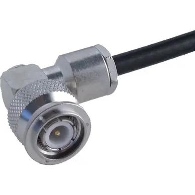 HUBER+SUHNER-16_TNC-50-7-4/133_NE Connector RF Conn TNC 0Hz to 11GHz 50Ohm Clamp/Solder RA Cable Mount PL Gold Over Nickel Single