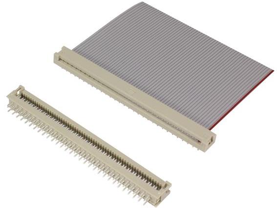 HARTING-09181109422 Piastre connettori e prese PCB Conn IDC Connector HDR 10 POS 2.54mm Solder RA Side Entry Thru-Hole