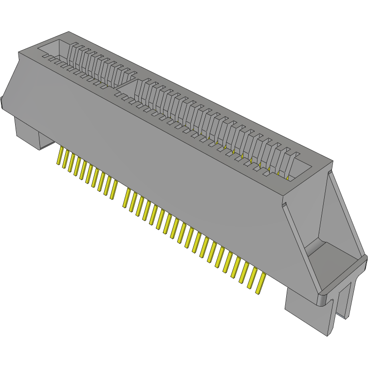Samtec-MEC1-130-02-S-D-EM2-TR Steckverbinder, Kartenrand Conn Card Edge SKT 60 POS 1mm Solder ST Edge Mount T/R
