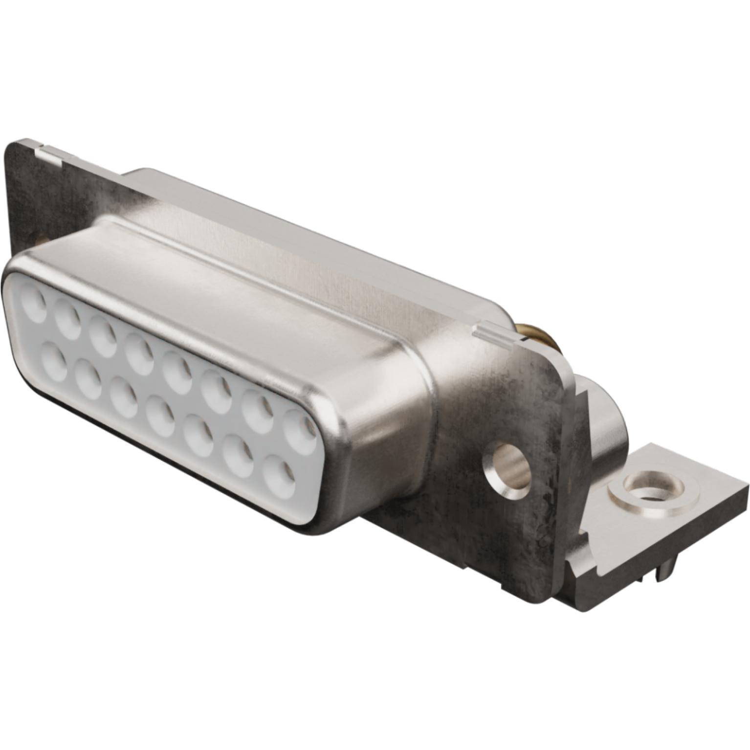 Molex-1731090172 Steckverbinder, D-Sub Conn D-Sub F 15 POS 1.37mm Solder RA Thru-Hole 15 Terminal 1 Port FCT Products Carton