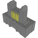 Conn Micro High Speed Terminal Strip HDR 10 POS 0.8mm Solder ST SMD T/R