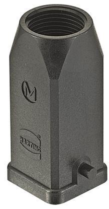HARTING Technology Group-19200030427 Backshells Hood 180° 3A Shell Size Polycarbonate Single Lock Han®