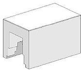Molex-2002141110 null Insertion Tool for Small Form-Factor Pluggable zQSFP+ 1-by-1 Cages with Press-Fit PC Tails