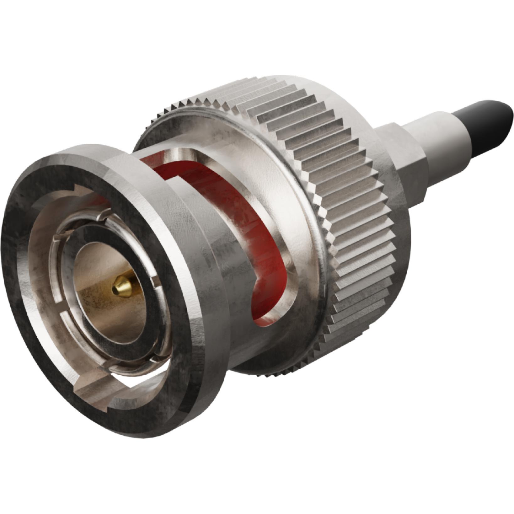 Molex-73171-3110 Raccordement FR Conn BNC 0Hz to 4GHz 50Ohm ST Cable Mount PL Bag