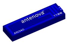 Antenova-A10340-U1 Placas y kits de desarrollo inalámbricos/RF A10340 Antenna Reference Design Board