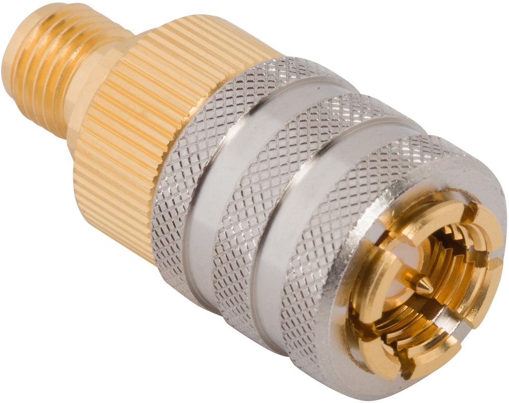Amphenol RF-901-10565 Connector RF 901-10565 Amphenol RF Connectors SMA Adapter 0Hz to 18GHz 50Ohm ST RCP/PL Gold Bag - Arrow.com