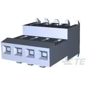 TE Connectivity-641199-4 Embases de raccordement et réceptacles PCB Conn IDC Connector F 4 POS 2.54mm IDT RA Cable Mount Bag/Box