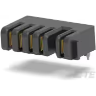 TE Connectivity-1473971-2 Connector Headers and PCB Receptacles Conn Battery Connector RCP 5 POS 2.5mm Solder RA Side Entry Thru-Hole Tray