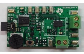 Texas Instruments-DRV8850EVM Power Management Development Boards and Kits DRV8850 Motion Motor Control Evaluation Board