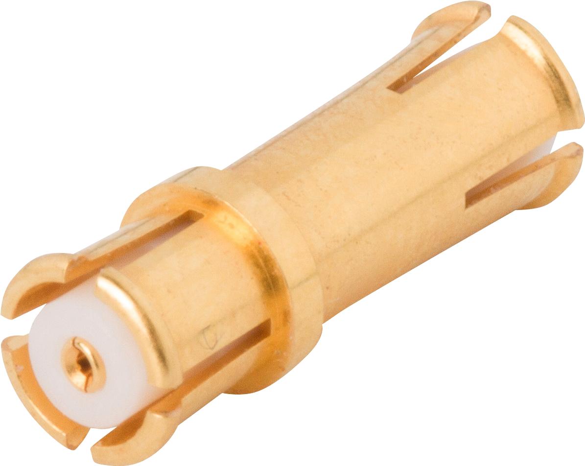 Amphenol SV Microwave-1290-4009 RF-Steckverbinder Conn SMP Adapter 0Hz to 40GHz 50Ohm ST F/F Gold Over Nickel Tray