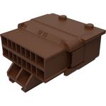 Conn Housing M 16Power POS 3.33mm Crimp ST Cable Mount White Bag