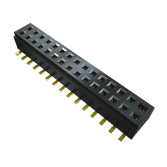 Samtec-CLM-126-02-F-D-K-TR Steckverbinderleisten und Leiterplattenbuchsen Conn Micro Socket Strip SKT 52 POS 1mm Solder ST SMD T/R