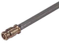 HUBER+SUHNER-23021825 Conector RF Conn SMPX 0Hz to 40GHz 50Ohm Solder ST Cable Mount PL Gold Over Nickel