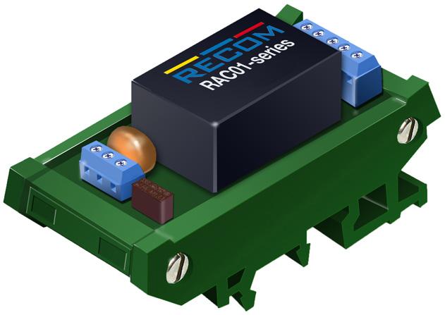 RECOM Power GmbH-RAC-DIN-RAIL LED Power Supplies 3Watts Output LED Power Supply