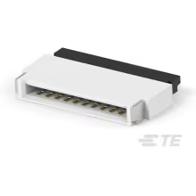 TE Connectivity-1-2495219-0 Connettore FFC-FPC Conn FPC Connector PIN 10 POS 0.5mm Solder RA SMD T/R