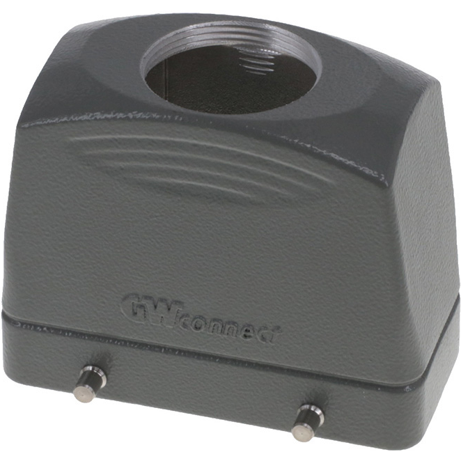 Molex-7816.6424.5 Backshells Hood 180° 16 Shell Size Polyester Powder Die Cast Aluminum GWconnect®