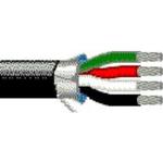 Belden-5302F1 0101000 Kabel, Mehrleiter Shielded Multi-Conductor Cable 4Conductors 18AWG 6.57mm 300V Black 304.8m Reel